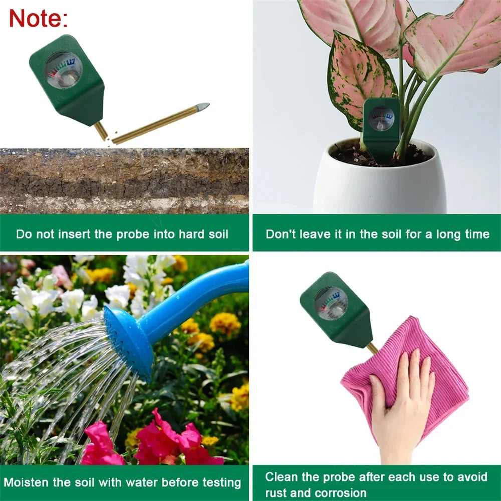 10-1pc Mini Soil Moisture Sensor Meter Probe Gardening Plant Flower
